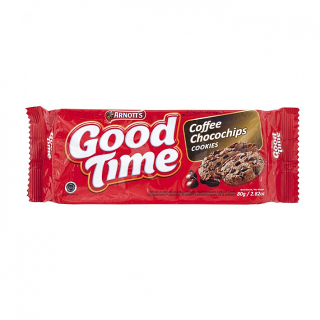 Good Time Coffee Chocochips Cookies 4 packs